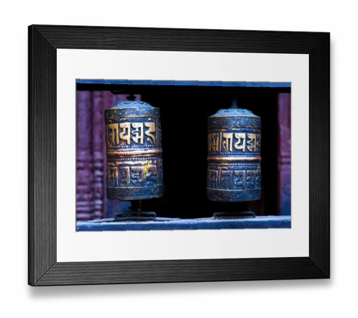 Framed Print : Golden Temple, Patan, Kathmandu, Nepal, Asia