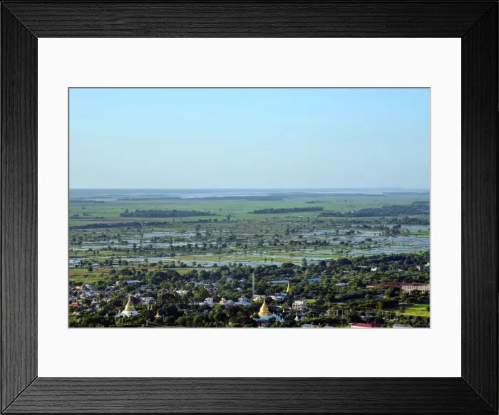 Framed Print : Irrawaddy delta Framed Print : Irrawaddy delta