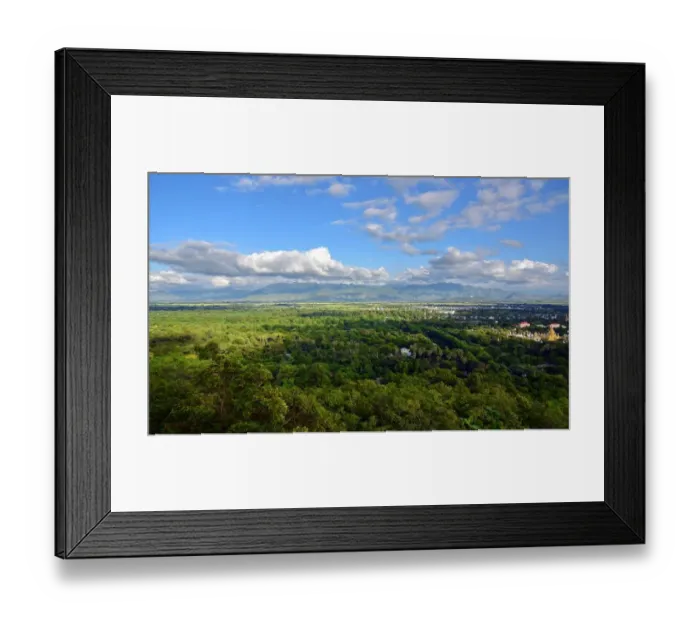 Framed Print : Mandalay landscape Framed Print : Mandalay landscape