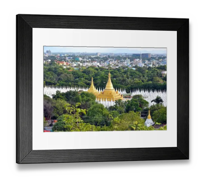 Framed Print : Sandamuni pagoda Framed Print : Sandamuni pagoda