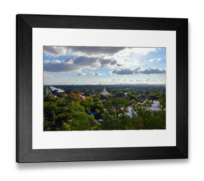 Framed Print : Myanmar landscape Framed Print : Myanmar landscape