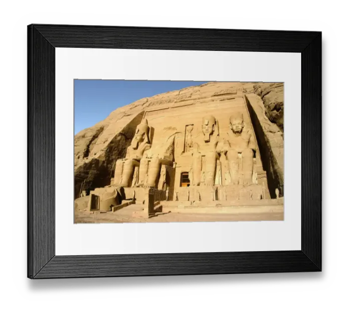 Framed Print : Great Temple at Abu Simbel, Egypt Framed Print : Great Temple at Abu Simbel, Egypt