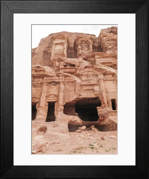Framed Print : The Corinthian Tomb, Petra, Jordan Framed Print : The Corinthian Tomb, Petra, Jordan
