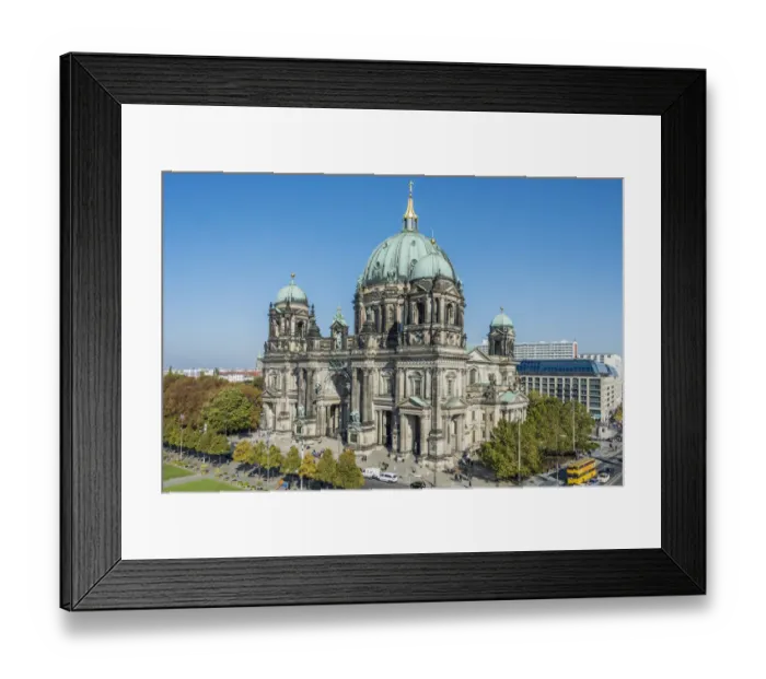 Framed Print : Berliner Dom, Berlin Cathedral from Humboldt Box Framed Print : Berliner Dom, Berlin Cathedral from Humboldt Box