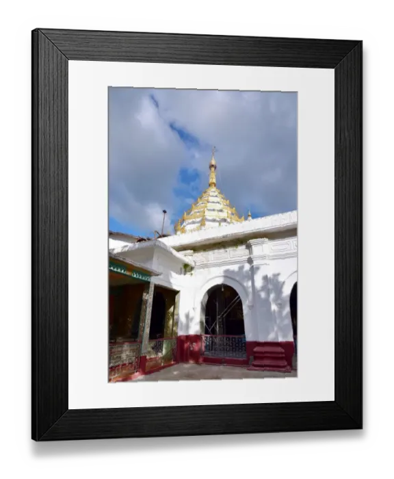 Framed Print : Pagoda entry Framed Print : Pagoda entry