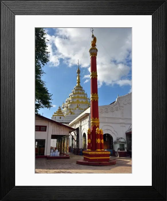 Framed Print : buddhist column Framed Print : buddhist column