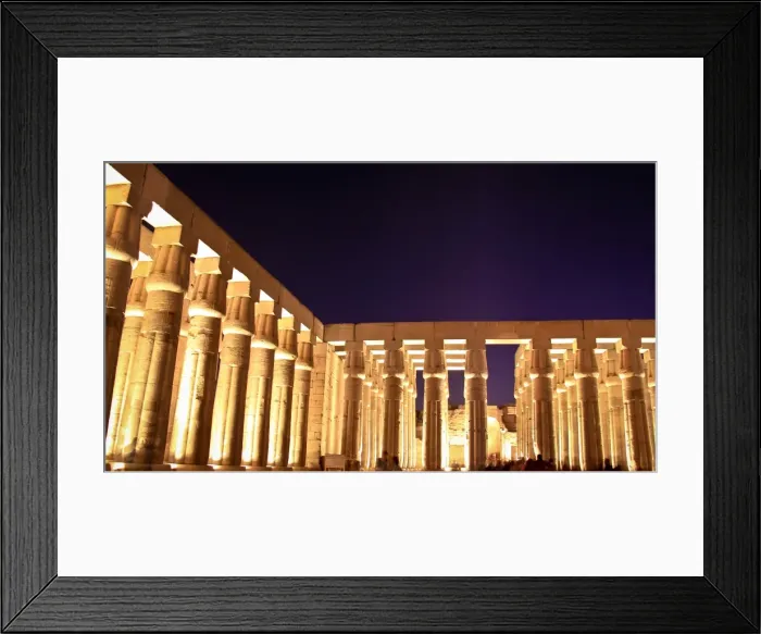 Framed Print : View of Luxor Temple Framed Print : View of Luxor Temple