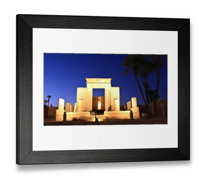 Framed Print : View of Luxor Temple Framed Print : View of Luxor Temple