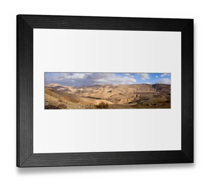 Framed Print : Stunning panoramic view of Wadi Mujib, Dana nature reserve Framed Print : Stunning panoramic view of Wadi Mujib, Dana nature reserve