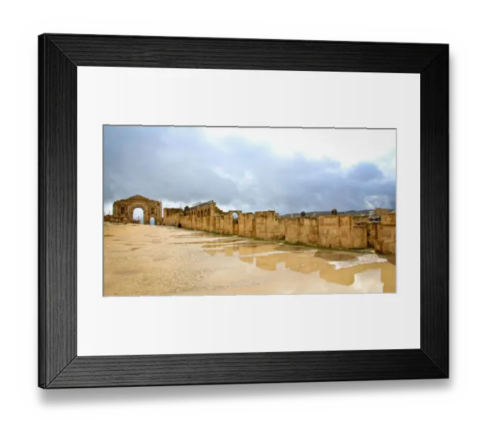 Framed Print : Jerash South Gate and Jerash Hippodrome Framed Print : Jerash South Gate and Jerash Hippodrome