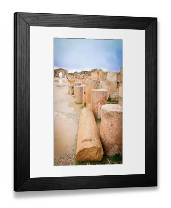 Framed Print : Jerash South Gate and Hippodrome Framed Print : Jerash South Gate and Hippodrome