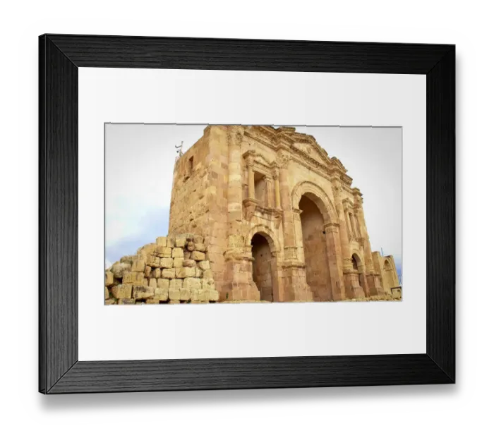 Framed Print : Jerash South Gate or Hadrians Arch Framed Print : Jerash South Gate or Hadrians Arch