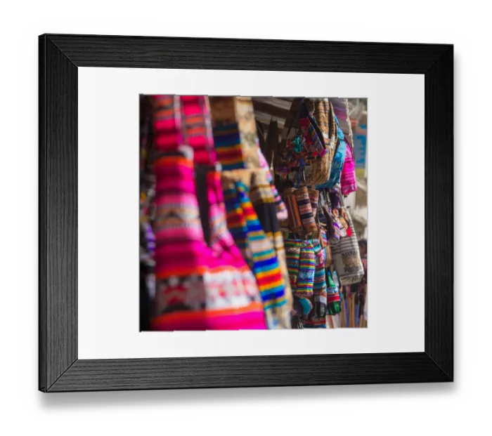 Framed Print : A view of native crafts Framed Print : A view of native crafts