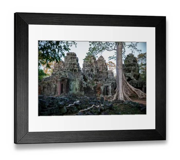 Framed Print : Banteay Kdei Temple Cambodia Ta Prohm