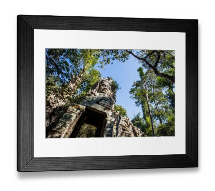 Framed Print : Ta Prohm Gate Siem Reap Cambodia Framed Print : Ta Prohm Gate Siem Reap Cambodia