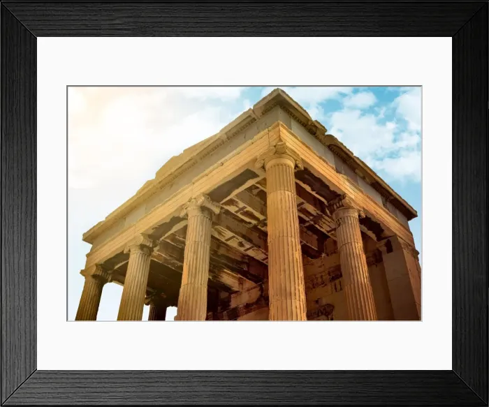 Framed Print : Hephaestus Temple in the Agora of Athens, Greece Framed Print : Hephaestus Temple in the Agora of Athens, Greece
