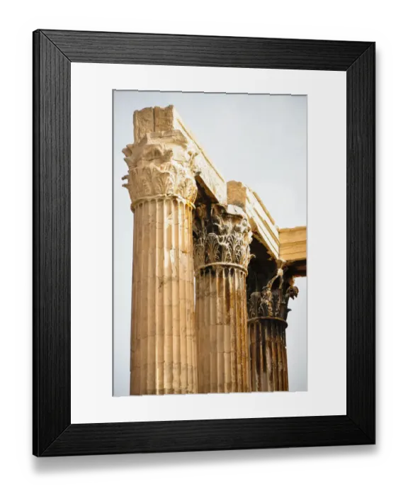 Framed Print : Column in the Agora of Athens, Greece Framed Print : Column in the Agora of Athens, Greece