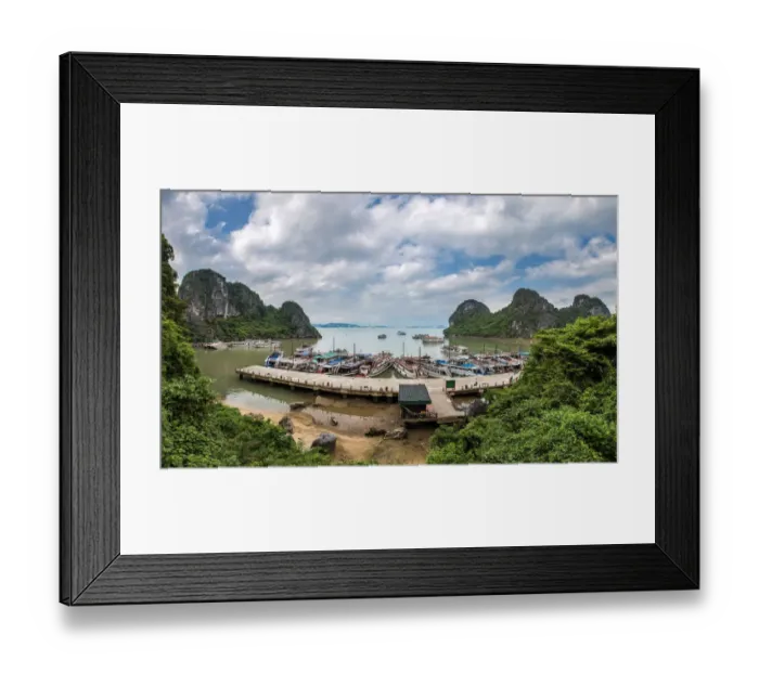 Framed Print : Ha Long Bay Framed Print : Ha Long Bay