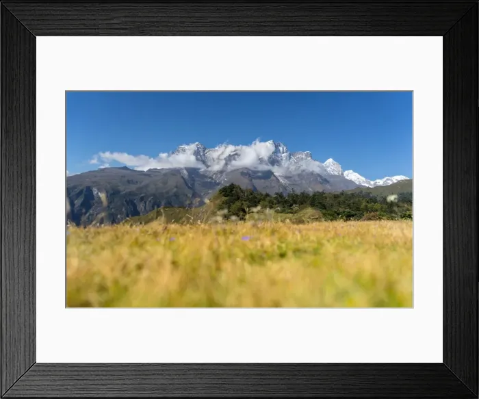Framed Print : Kongde Ri mountain peak, Everest region Framed Print : Kongde Ri mountain peak, Everest region