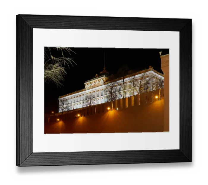 Framed Print : Moscow Kremlin at sunset Framed Print : Moscow Kremlin at sunset