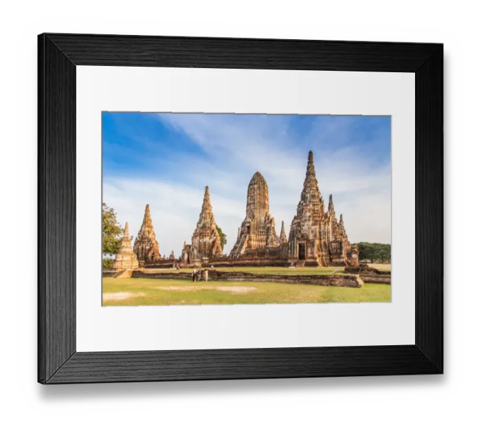 Framed Print : Wat Chai Wattanaram Framed Print : Wat Chai Wattanaram