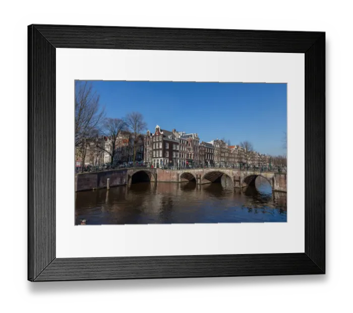 Framed Print : Amsterdam canal Framed Print : Amsterdam canal