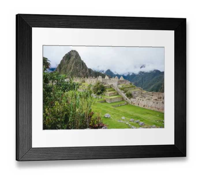 Framed Print : Machu Picchu citadel, Cusco, Peru Framed Print : Machu Picchu citadel, Cusco, Peru