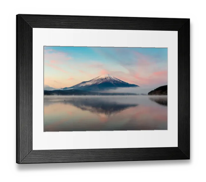 Framed Print : Morning Fuji Framed Print : Morning Fuji