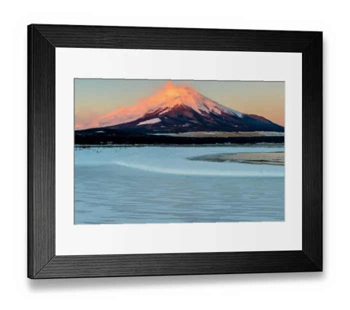 Framed Print : Morning Fuji Framed Print : Morning Fuji