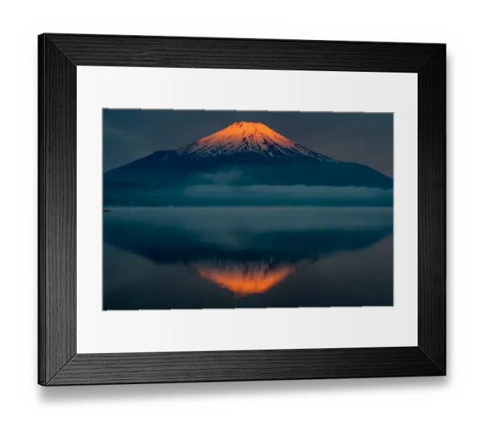 Framed Print : Morning Fuji