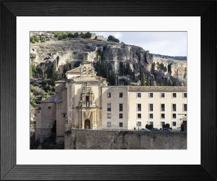 Framed Print : Cuenca is a UNESCO World Heritage site, Convento de San Pablo Framed Print : Cuenca is a UNESCO World Heritage site, Convento de San Pablo