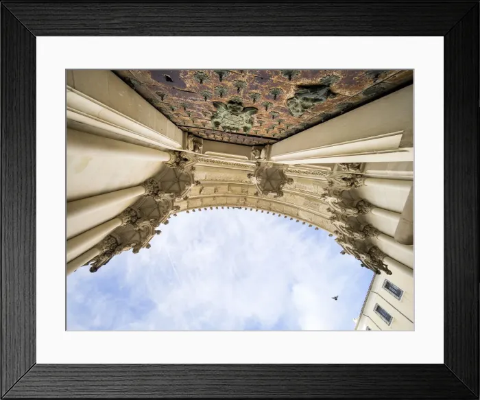 Framed Print : Cuenca is a UNESCO World Heritage site, Detail of the door of entry to the cathedral Framed Print : Cuenca is a UNESCO World Heritage site, Detail of the door of entry to the cathedral