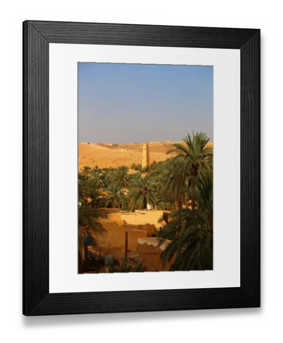 Framed Print : GhardaAOa. View from the historical town of GhardaAOa, Algeria Framed Print : GhardaAOa. View from the historical town of GhardaAOa, Algeria