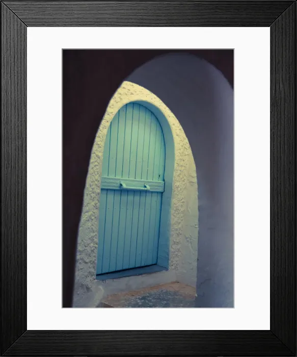 Framed Print : Quranic Shcool Door Framed Print : Quranic Shcool Door