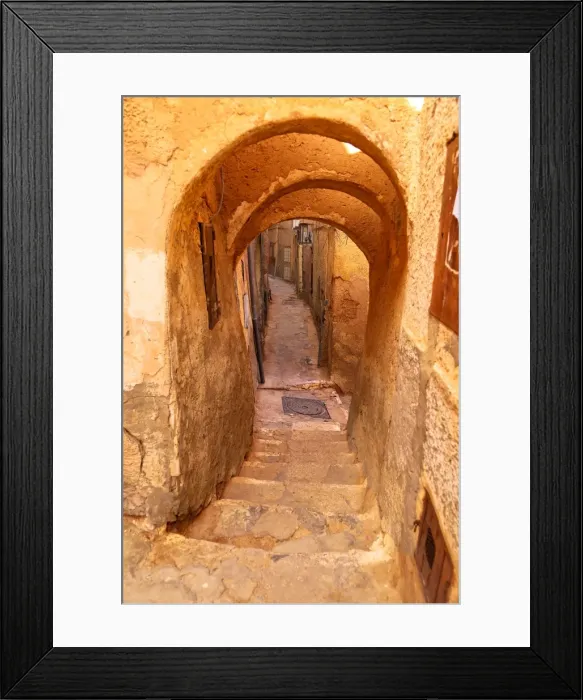 Framed Print : GhardaAOa. An ancient alley in GhardaAOa, Algeria Framed Print : GhardaAOa. An ancient alley in GhardaAOa, Algeria