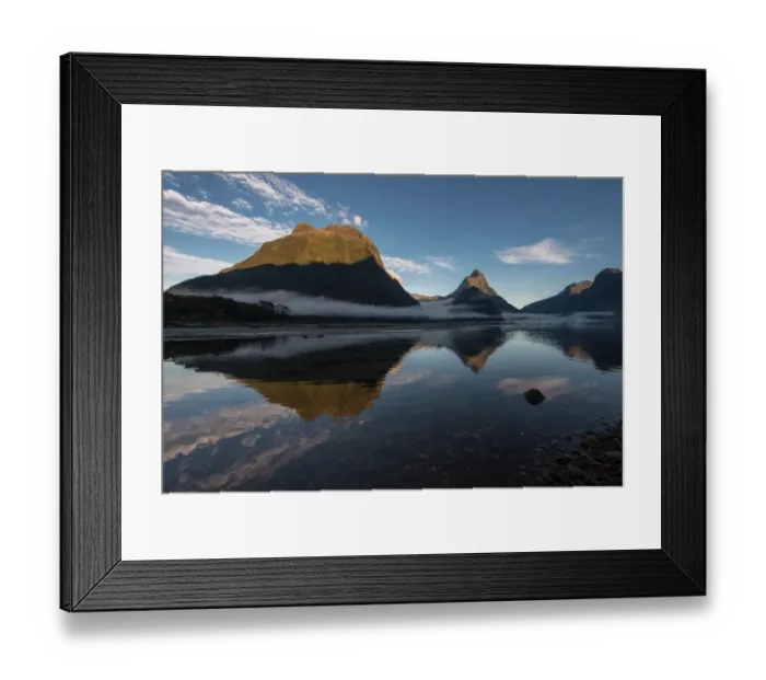 Framed Print : Mitre Peak, Milford Sound, Fiordland National Park, South Island, New Zealand Framed Print : Mitre Peak, Milford Sound, Fiordland National Park, South Island, New Zealand