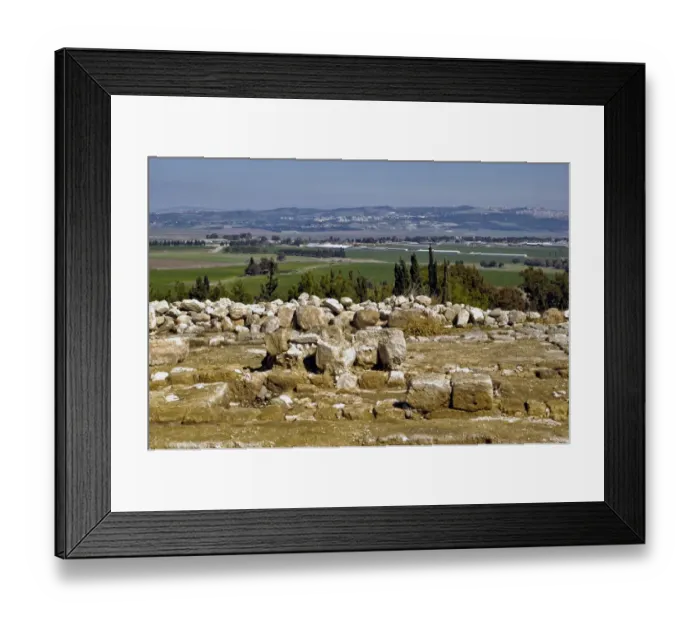 Framed Print : Tel Meggido Framed Print : Tel Meggido