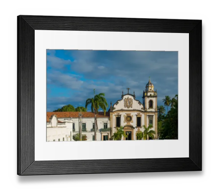 Framed Print : Monastery of Saint Benedict - Olinda