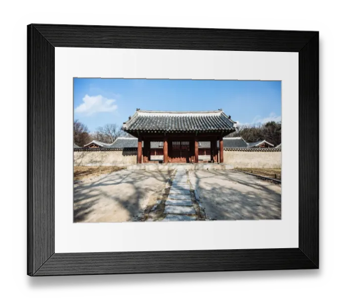 Framed Print : Jongmyo Shrine Framed Print : Jongmyo Shrine