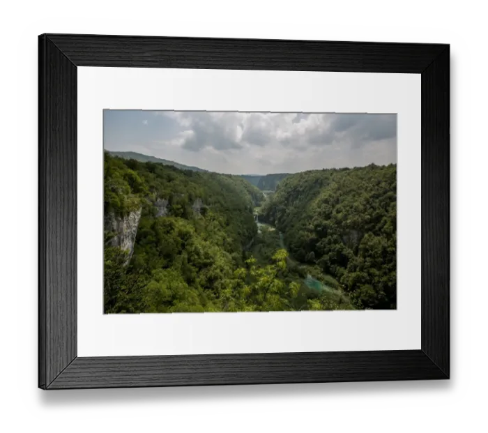 Framed Print : The beauty of nature in Plitvice Lakes Framed Print : The beauty of nature in Plitvice Lakes