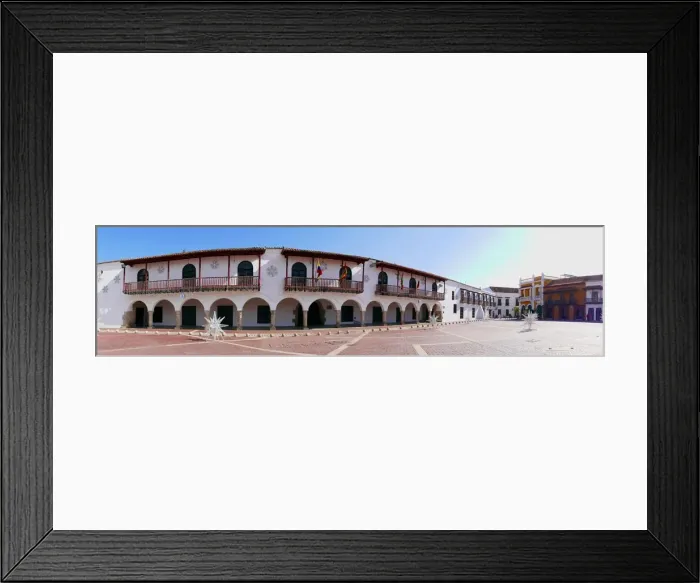 Framed Print : Cartagena old city