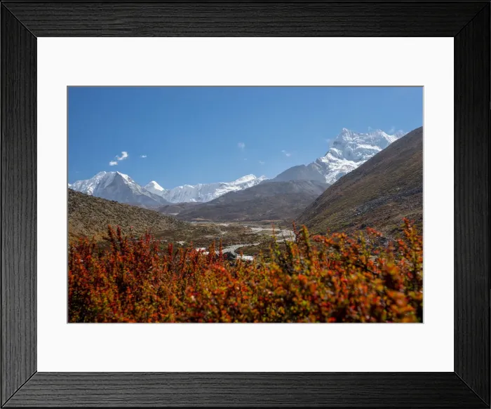 Framed Print : Trail to Chukung village, Everest region Framed Print : Trail to Chukung village, Everest region