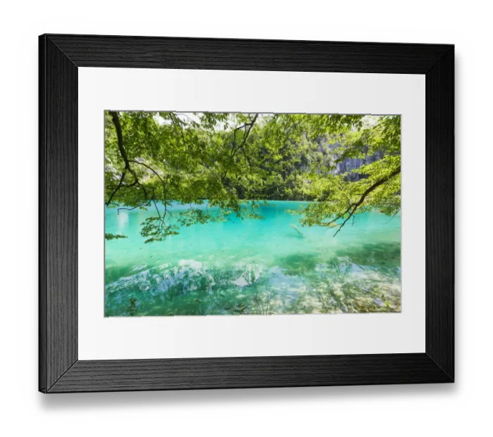 Framed Print : Plitvice Lakes National Park, Croatia