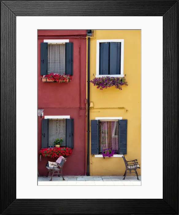 Framed Print : Opposite Burano Framed Print : Opposite Burano