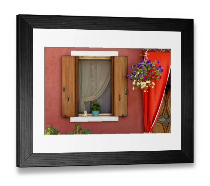 Framed Print : Burano colors Framed Print : Burano colors