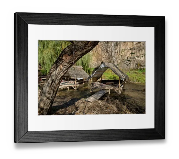 Framed Print : Outdoor picnic