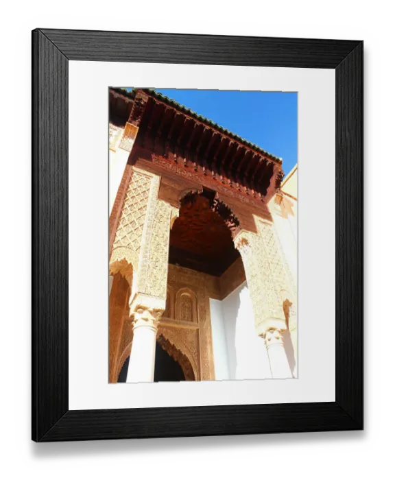 Framed Print : Saadian Tombs in Marrakech Framed Print : Saadian Tombs in Marrakech