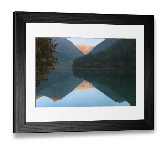 Framed Print : Jiuzhaigou NP - Mirror Lake
