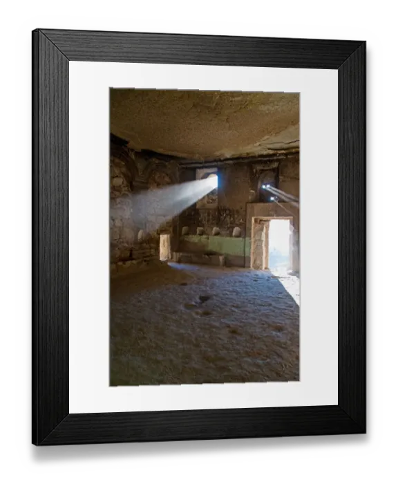 Framed Print : The ghost town in Cappadocia Framed Print : The ghost town in Cappadocia