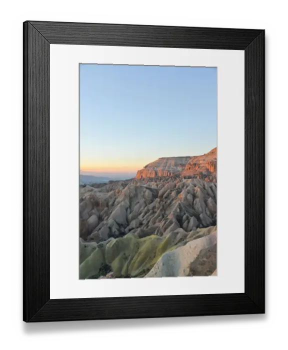 Framed Print : Sunset over Red Valley Framed Print : Sunset over Red Valley